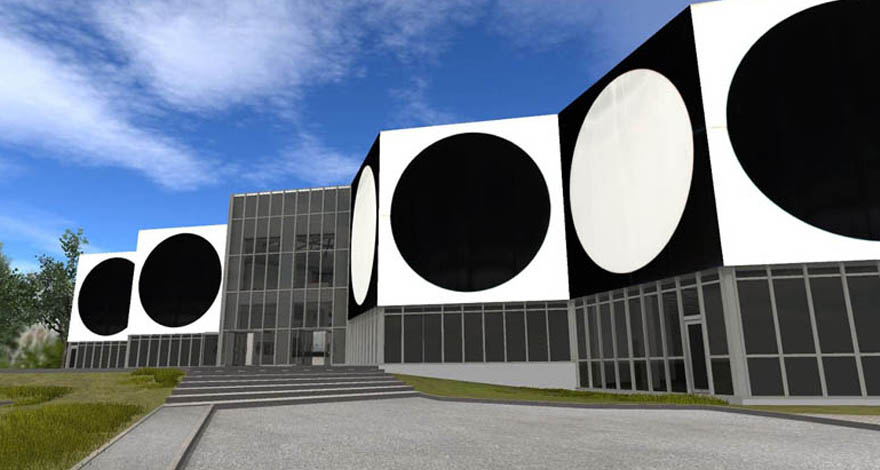 Projet Fondation Vasarely 3D